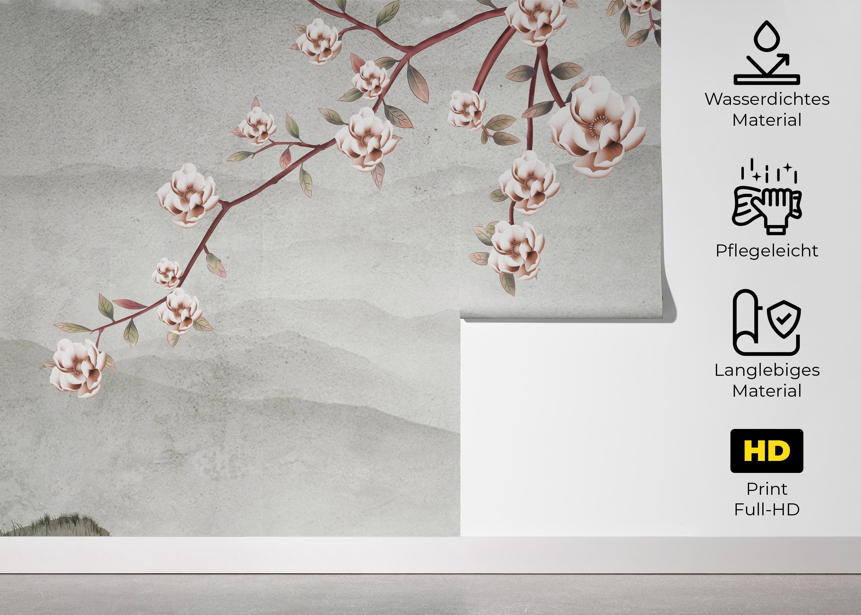 Fototapete Japanese View mockup 5