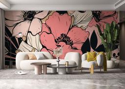 Close Pink Flower mockup 6