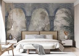 Blue Greek Colums mockup 7