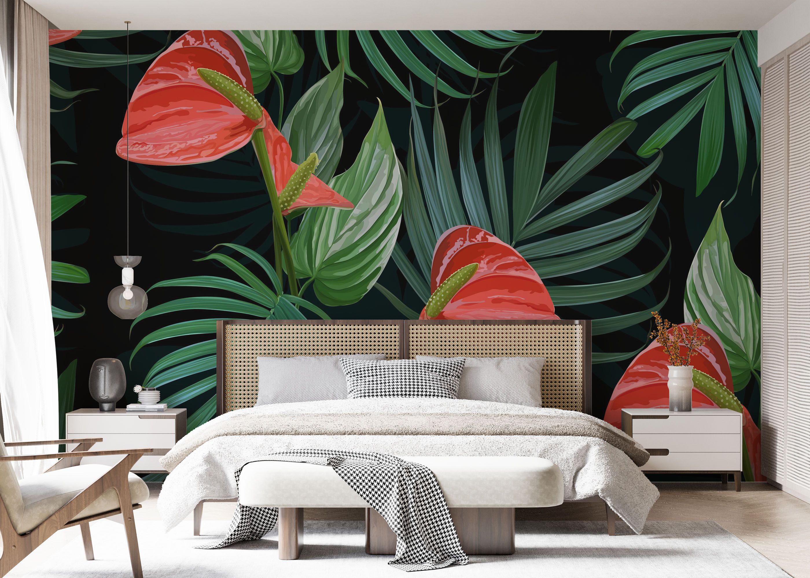 Realistic Tropical Leaf mockup 7