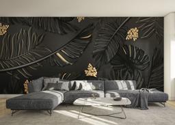 Black Gold Leaf Art mockup 0