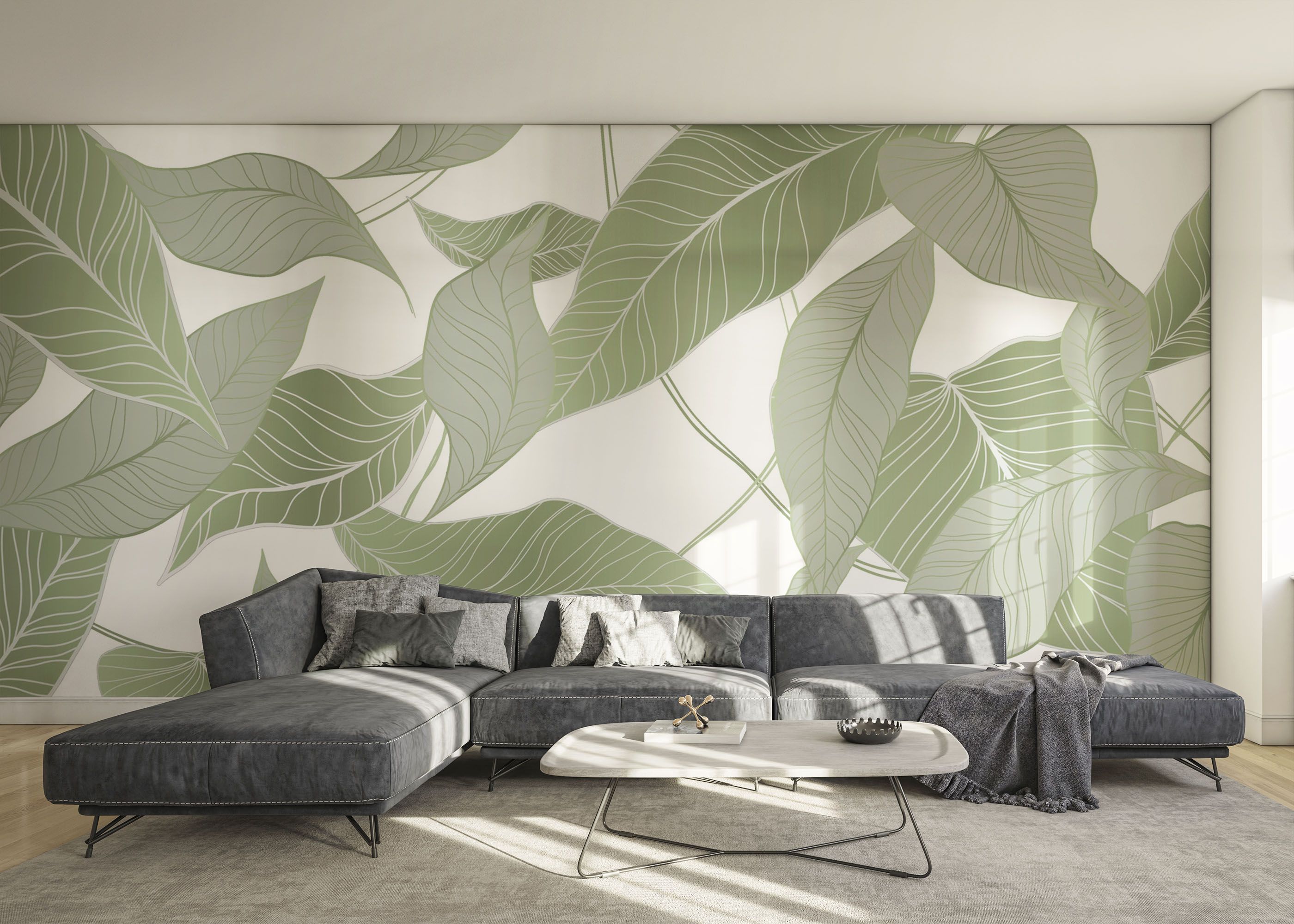 Botanical Leaf Art mockup 0