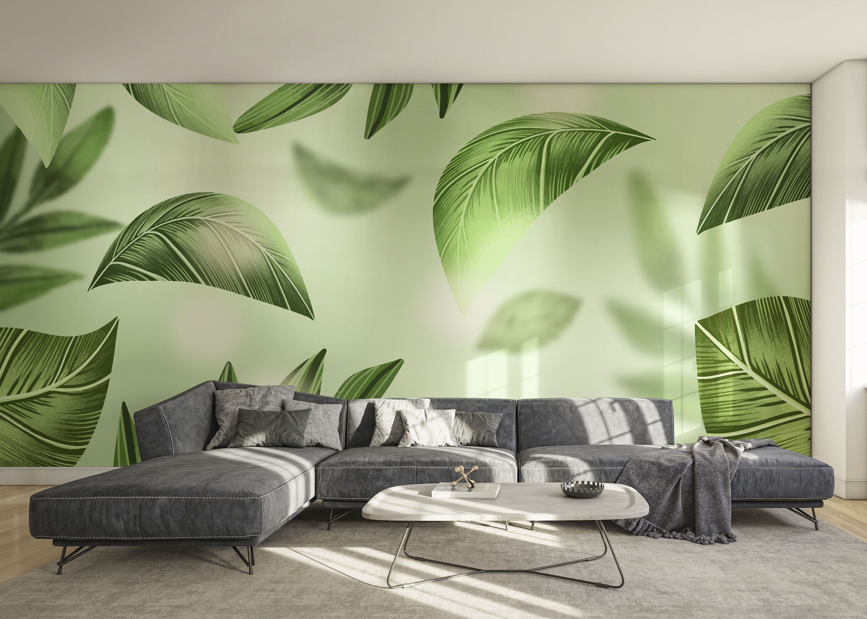 Floating Pretty Leaf mockup 0