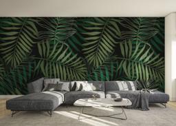 Green Leaves Drawing mockup 0