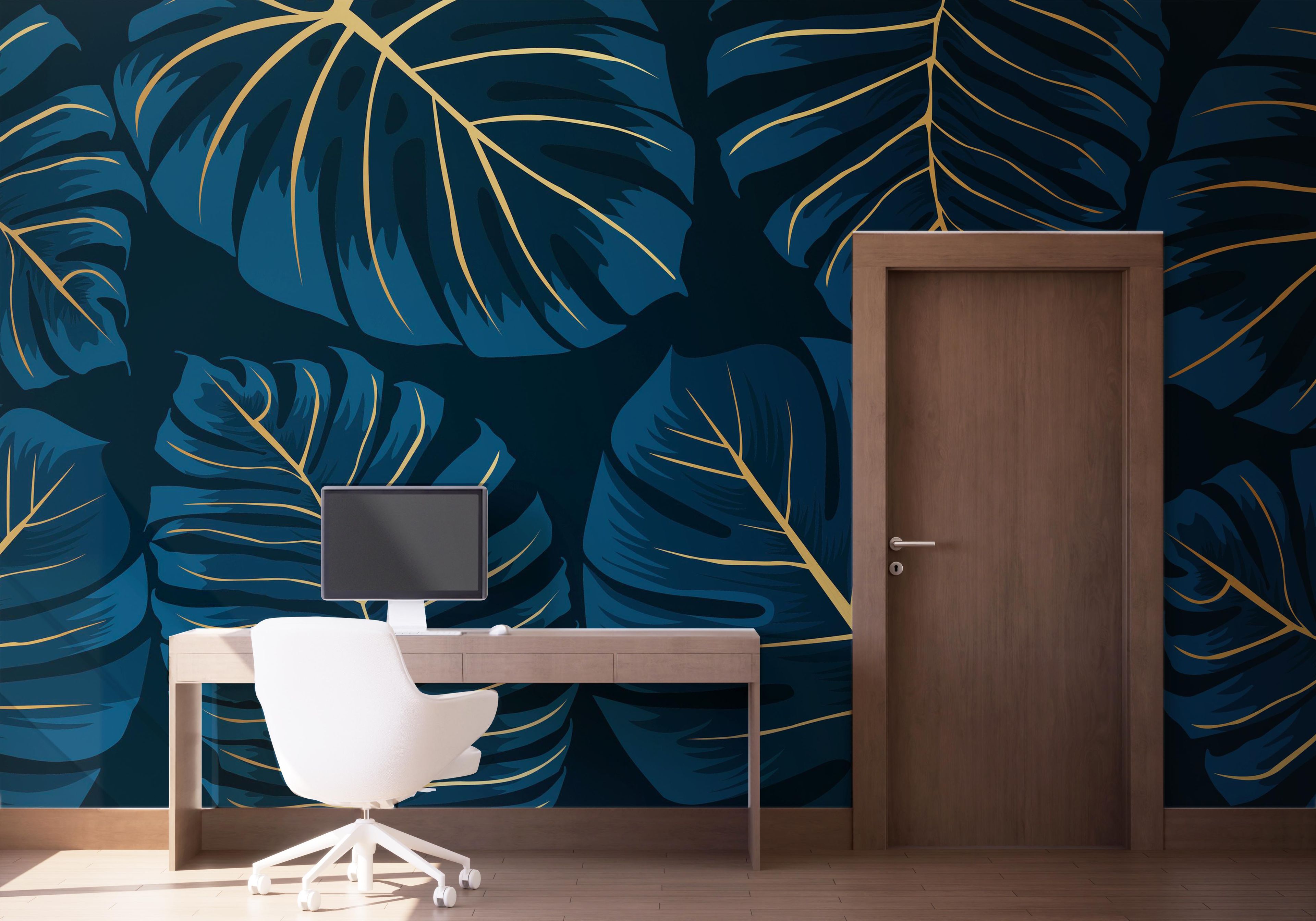 Big Blue Leaves mockup 1