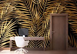 Black Yellow Leaves mockup 1