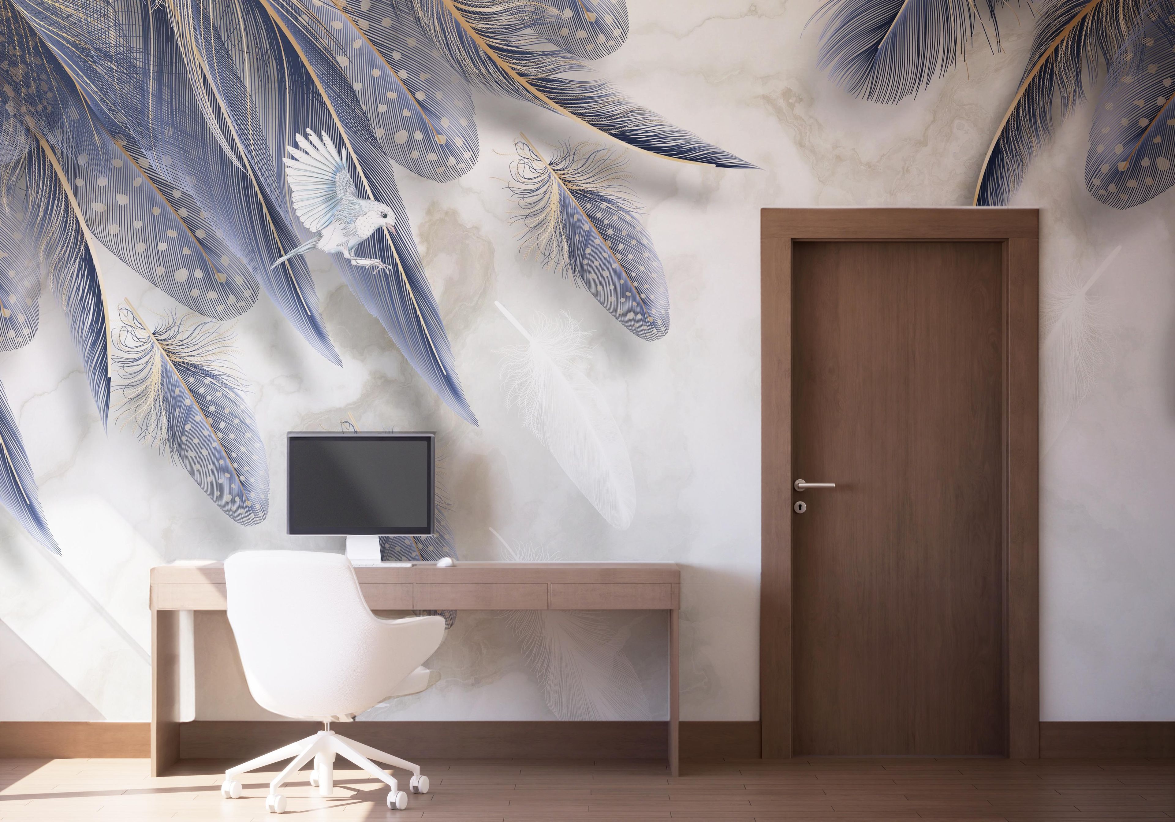 Blue Feather mockup 1