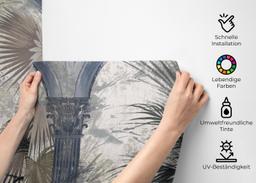 Blue Greek Colums mockup 2