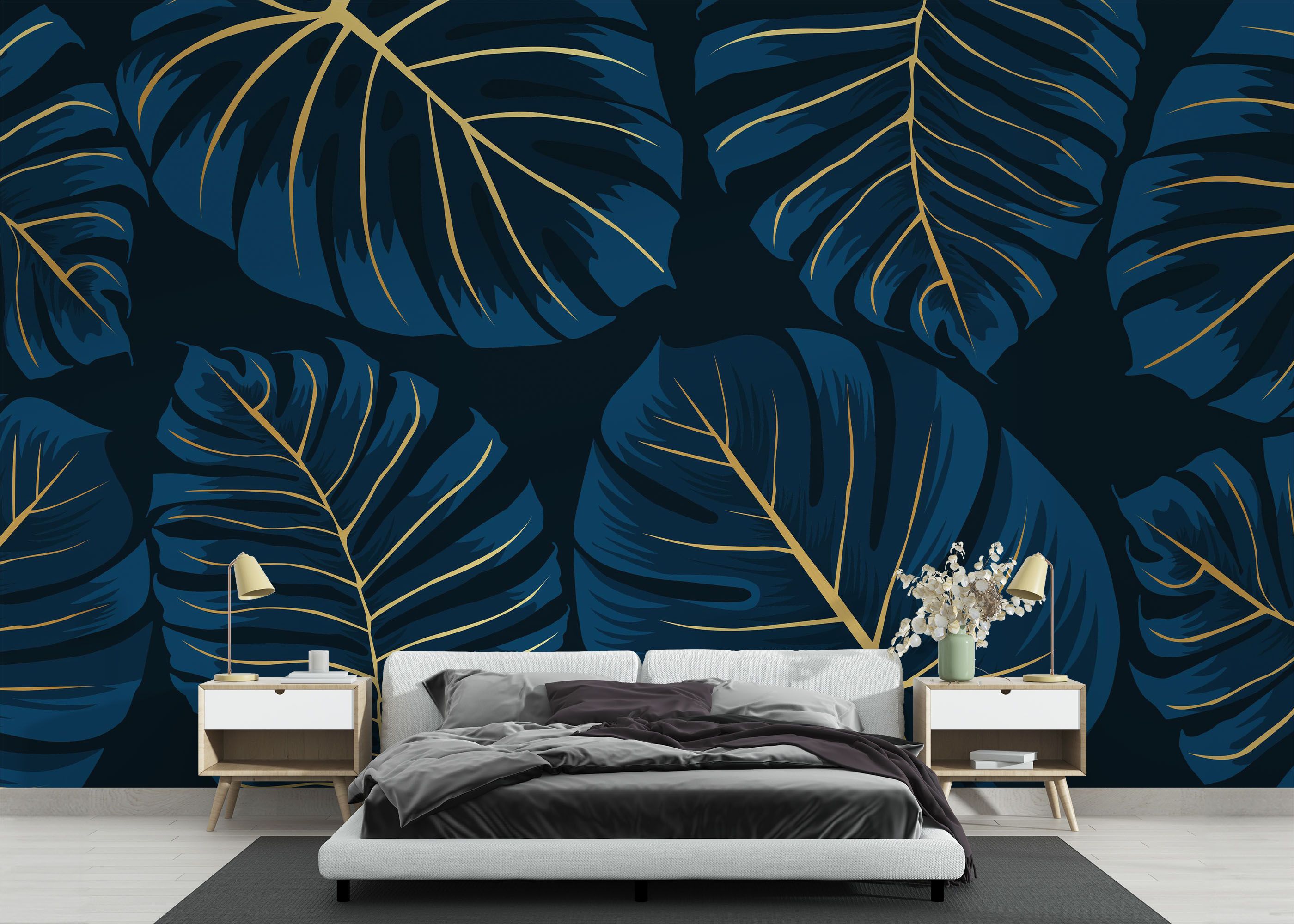 Big Blue Leaves mockup 3