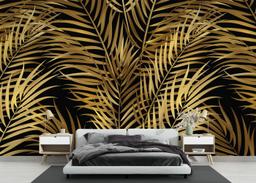 Black Yellow Leaves mockup 3