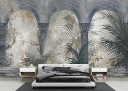 Blue Greek Colums mockup 3