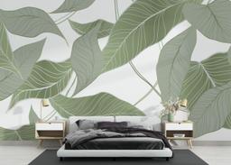 Botanical Leaf Art mockup 3