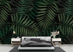 Green Leaves Drawing mockup 3