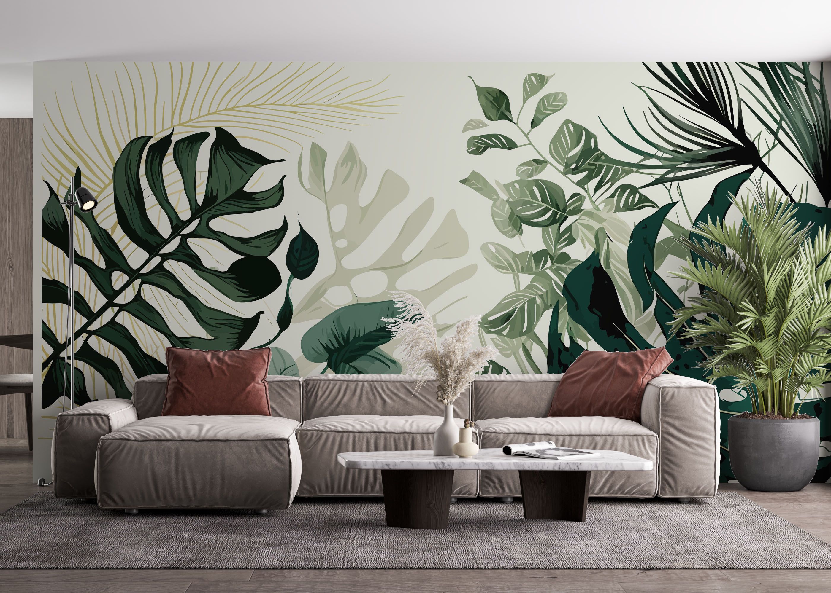 Big Green Leaves mockup 4