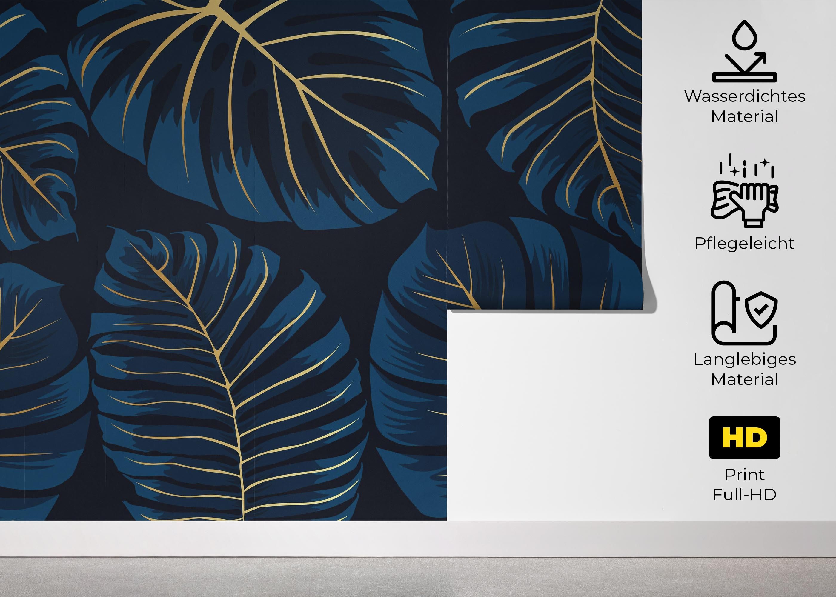 Big Blue Leaves mockup 5