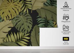 Green Brown Leaves mockup 5