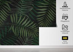 Green Leaves Drawing mockup 5