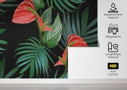 Realistic Tropical Leaf mockup 5