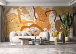 Autumn Leaf Pattern mockup 6