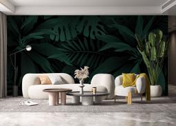 Dark Green Leaves mockup 6