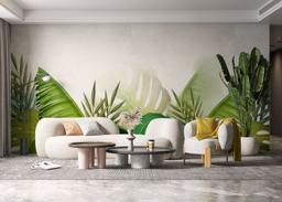 Foggy Leaves Art mockup 6