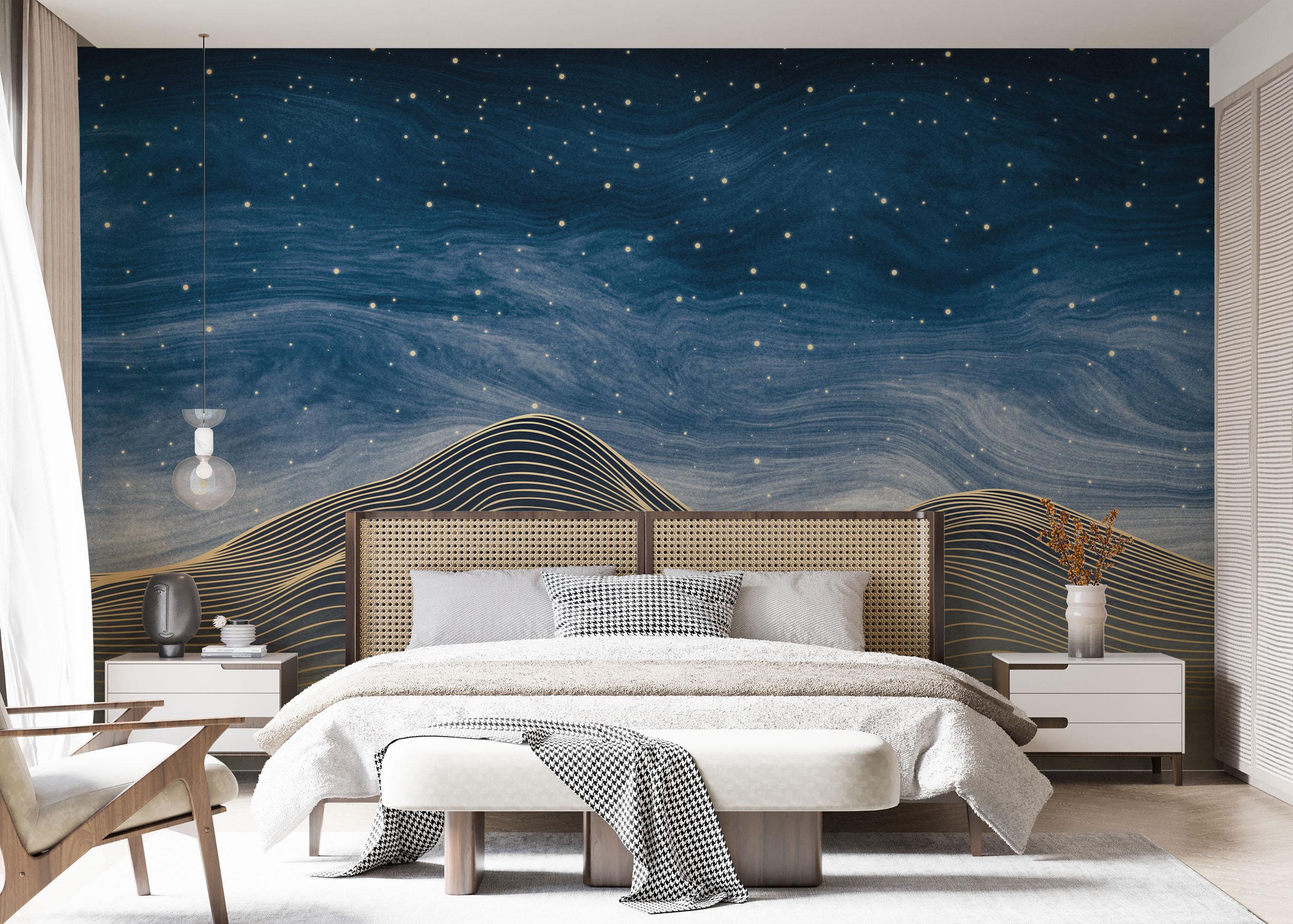 Fototapete Desert Night mockup 7