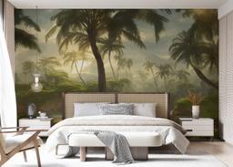 Foggy Palm Jungle mockup 7