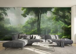 Foggy Day Jungle mockup 0