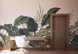 Cream Green Jungle mockup 1
