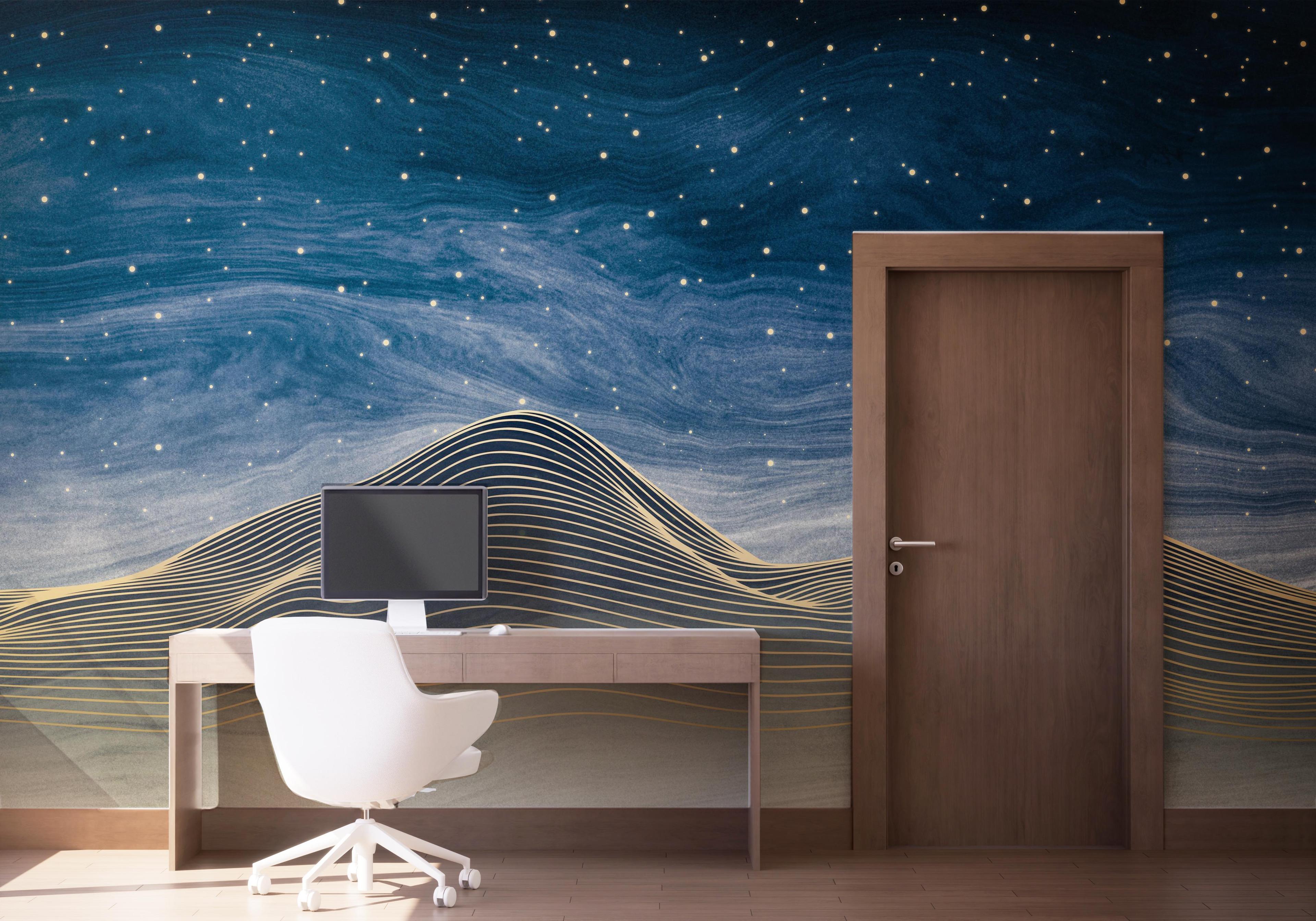 Fototapete Desert Night mockup 1