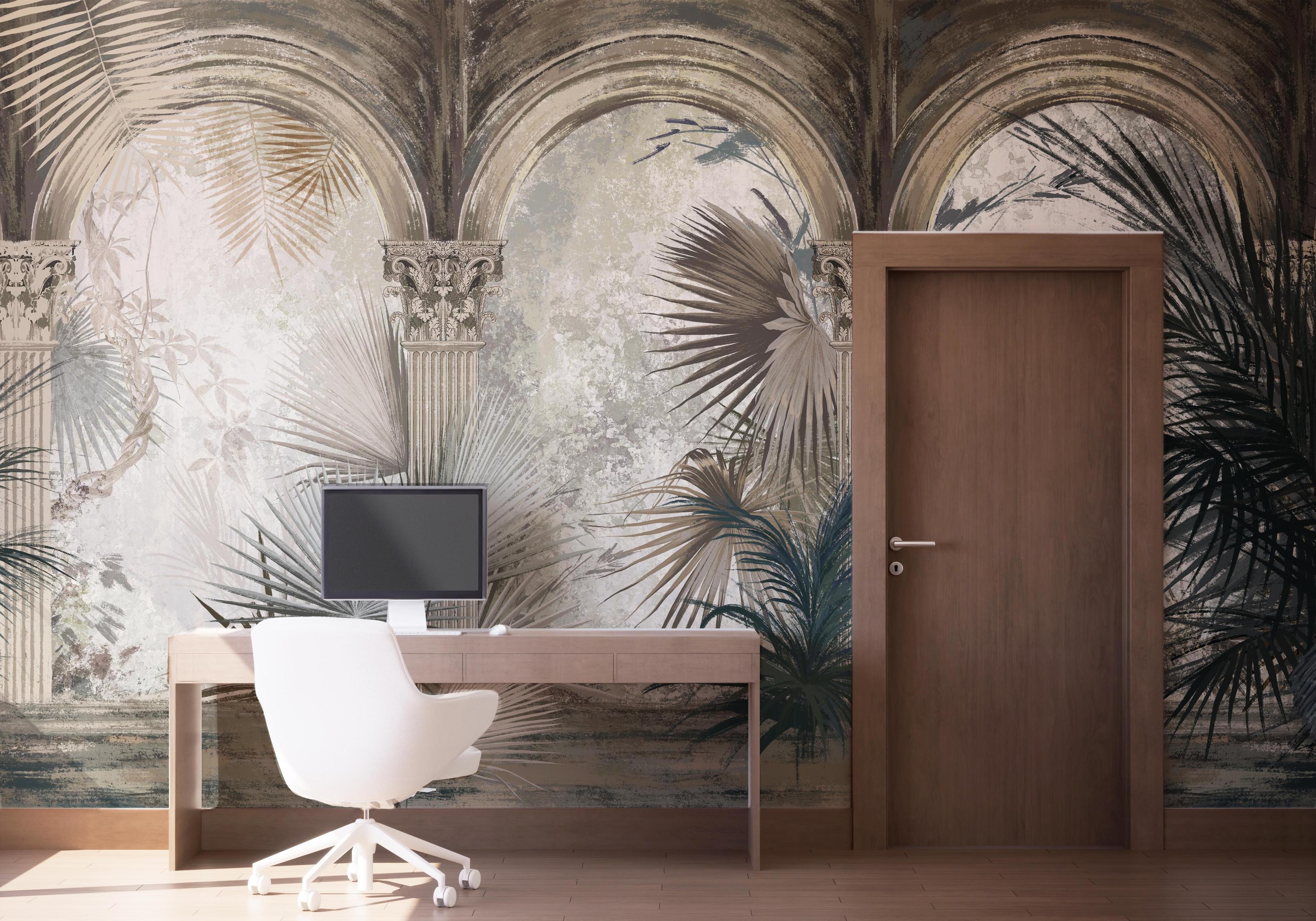 Fototapete Greek Colums mockup 1