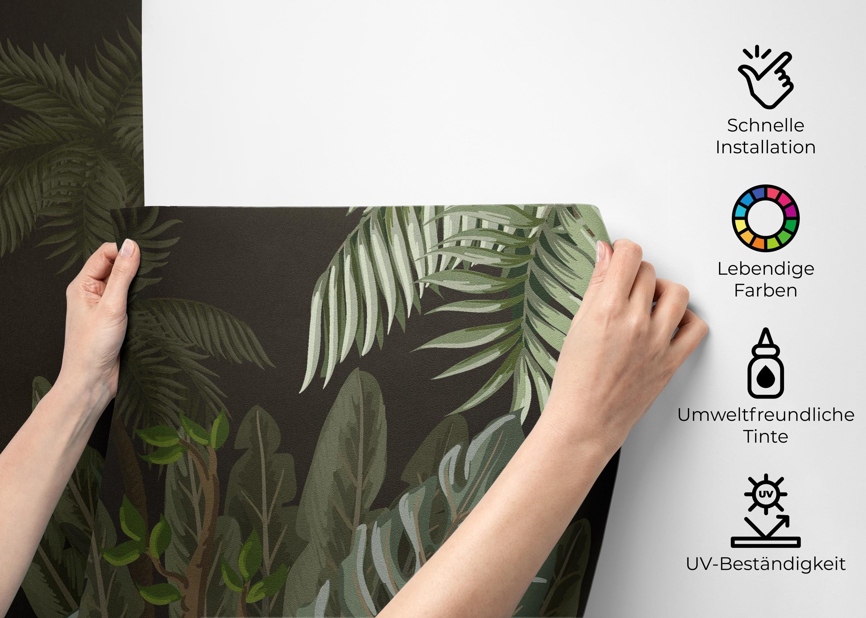 Black Green Jungle mockup 2