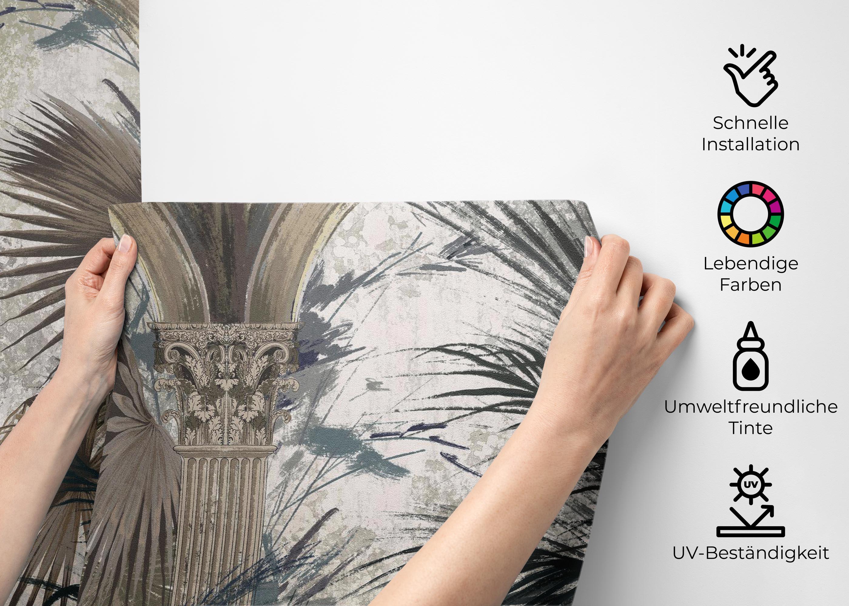 Fototapete Greek Colums mockup 2