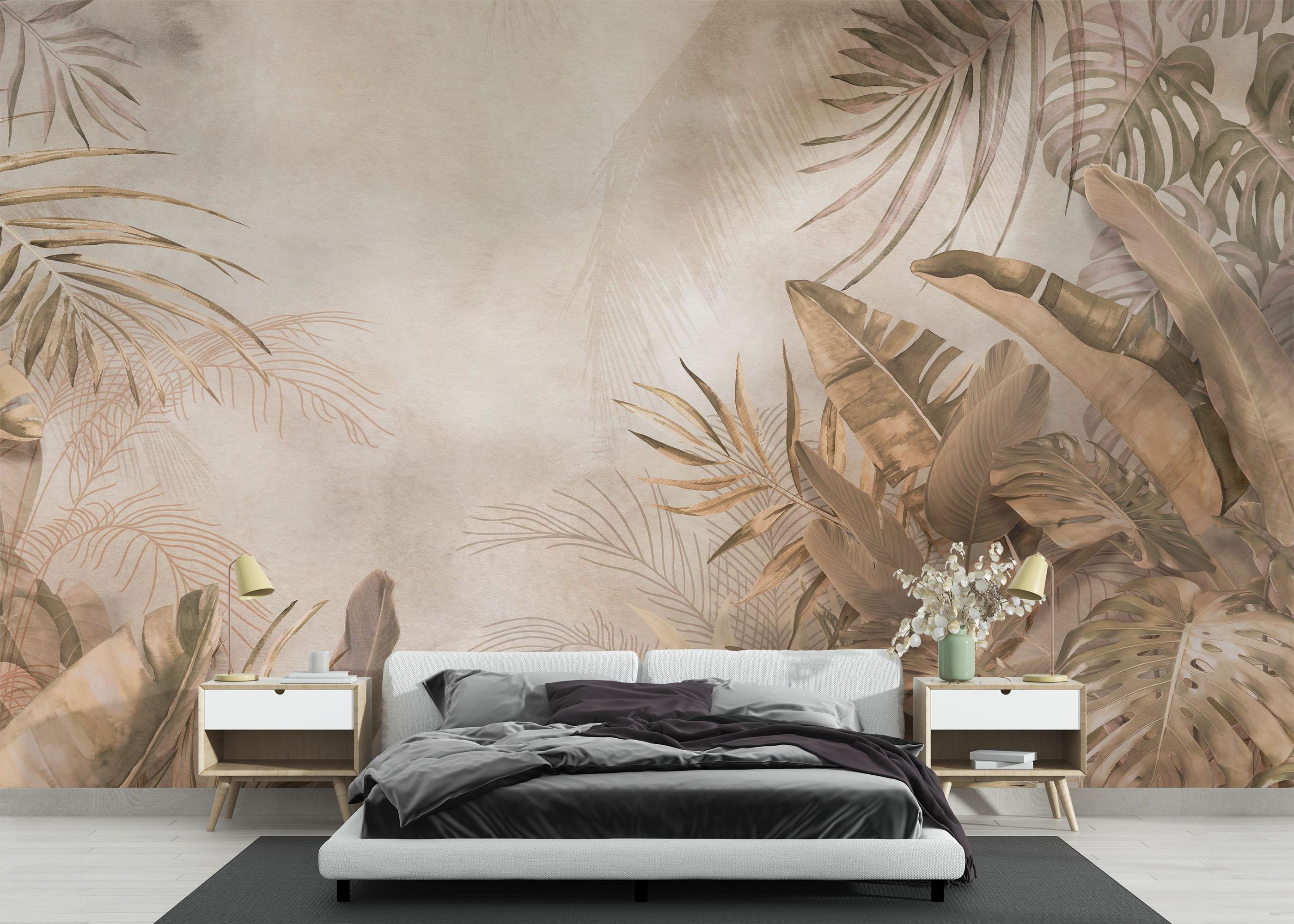 Fototapete Metalic Jungle mockup 3