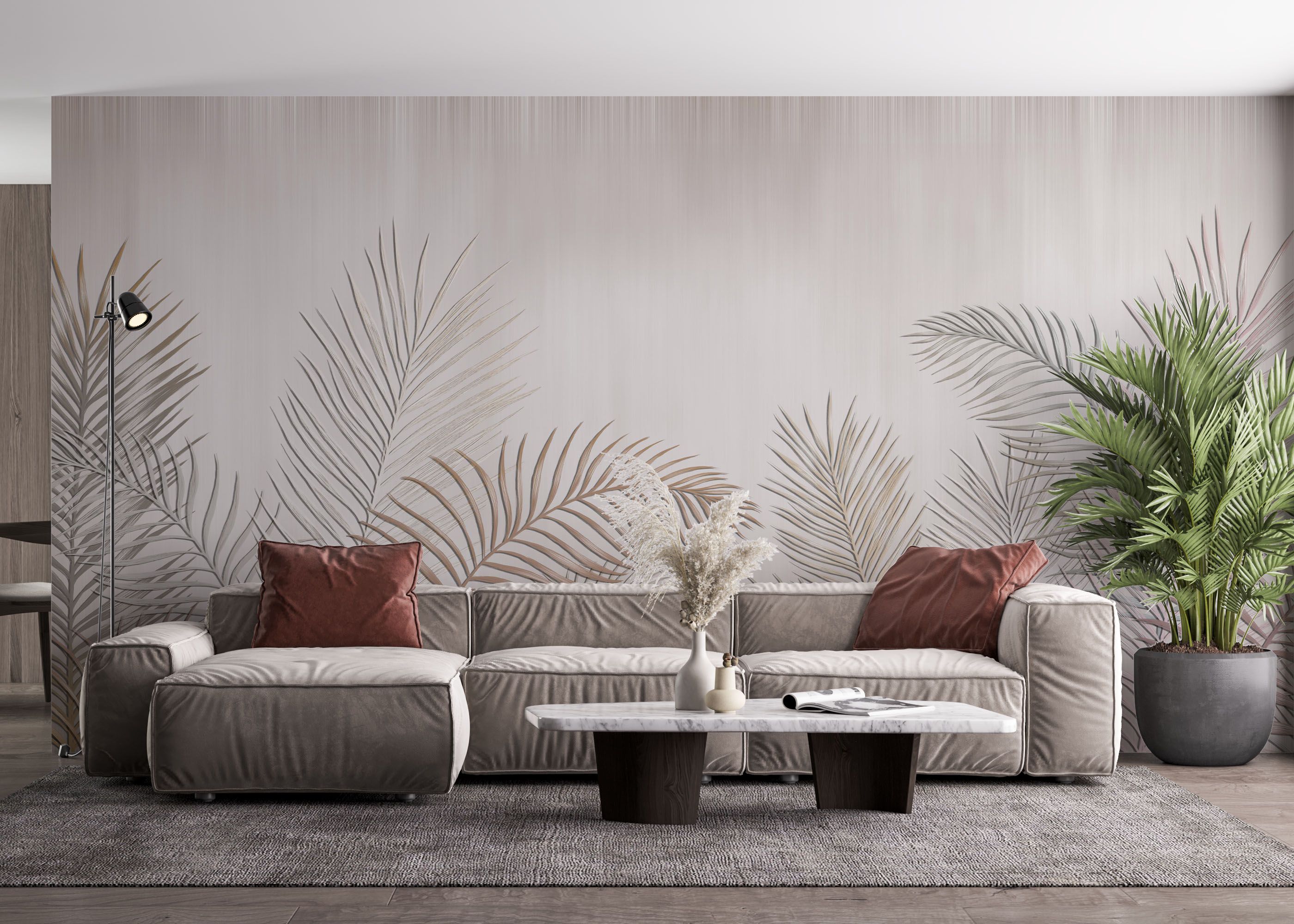 Delicate Leaves mockup 4