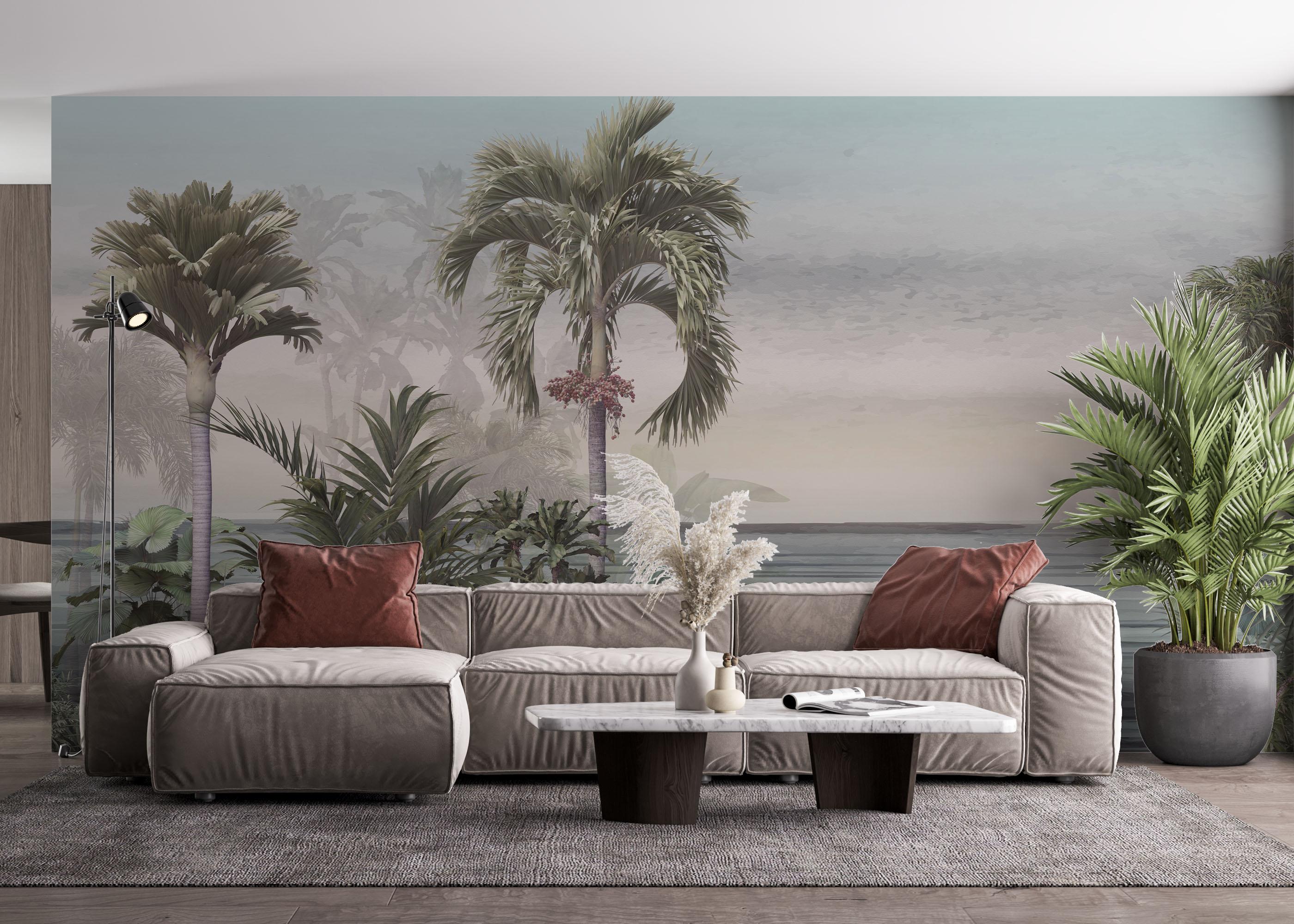 Fototapete Waterside mockup 4