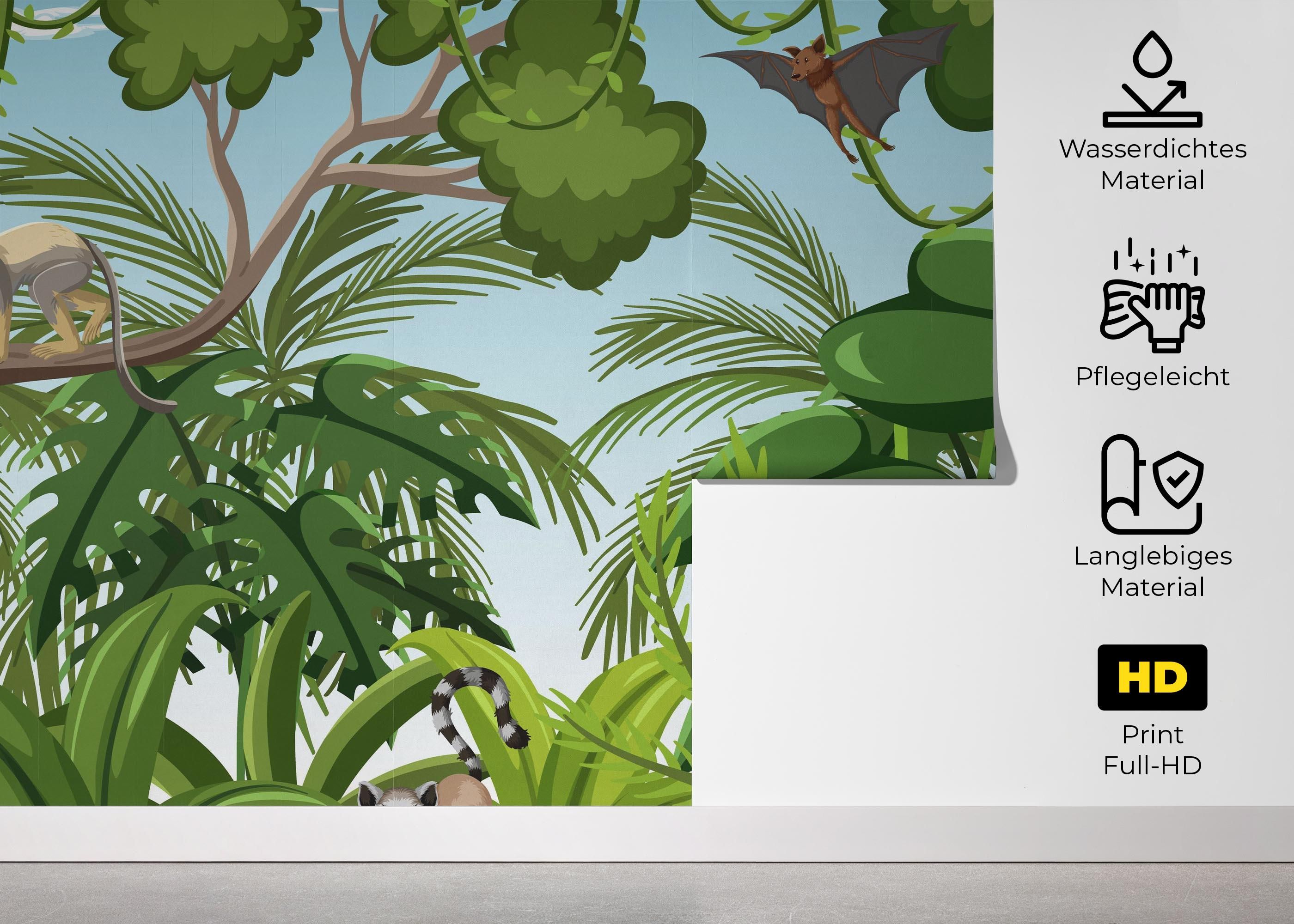 Cartoon Tree Animal mockup 5