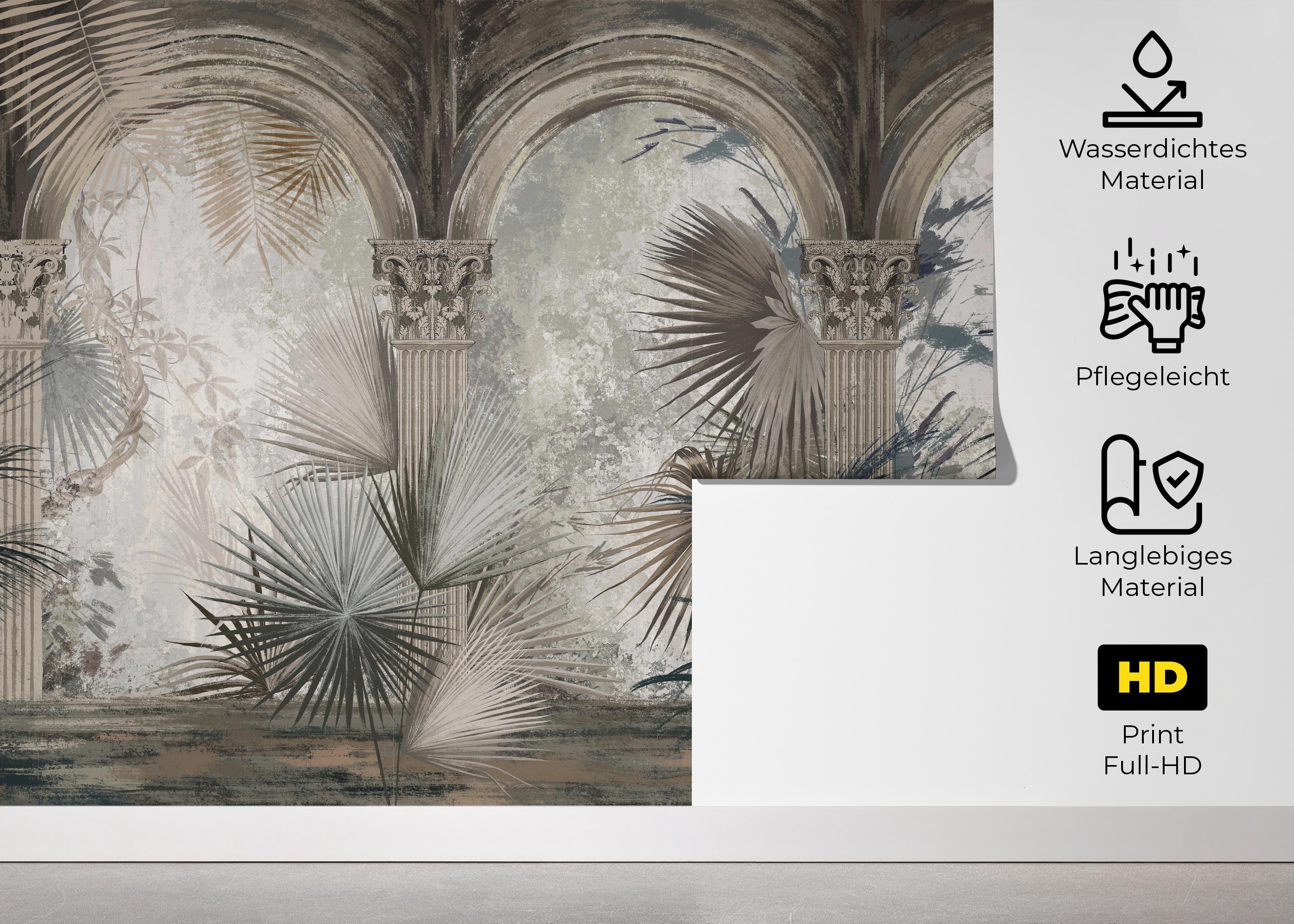 Fototapete Greek Colums mockup 5