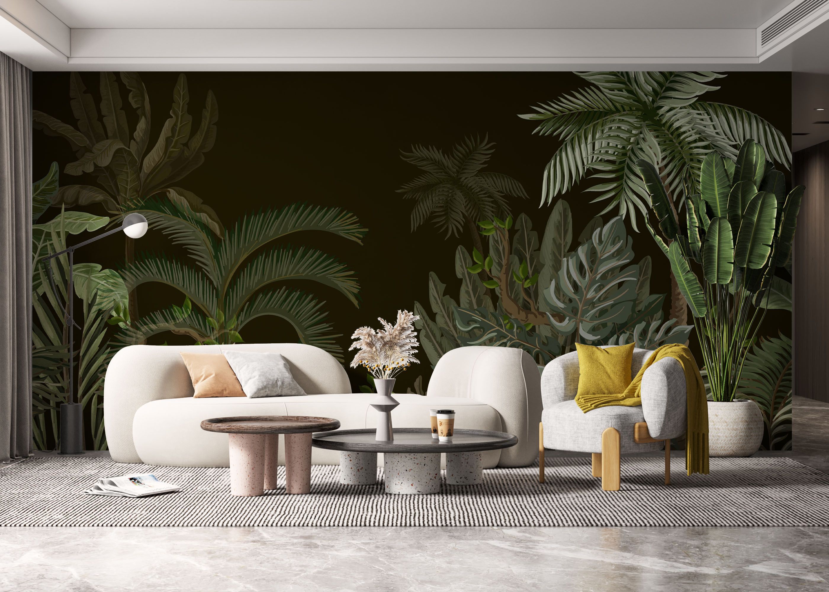 Black Green Jungle mockup 6