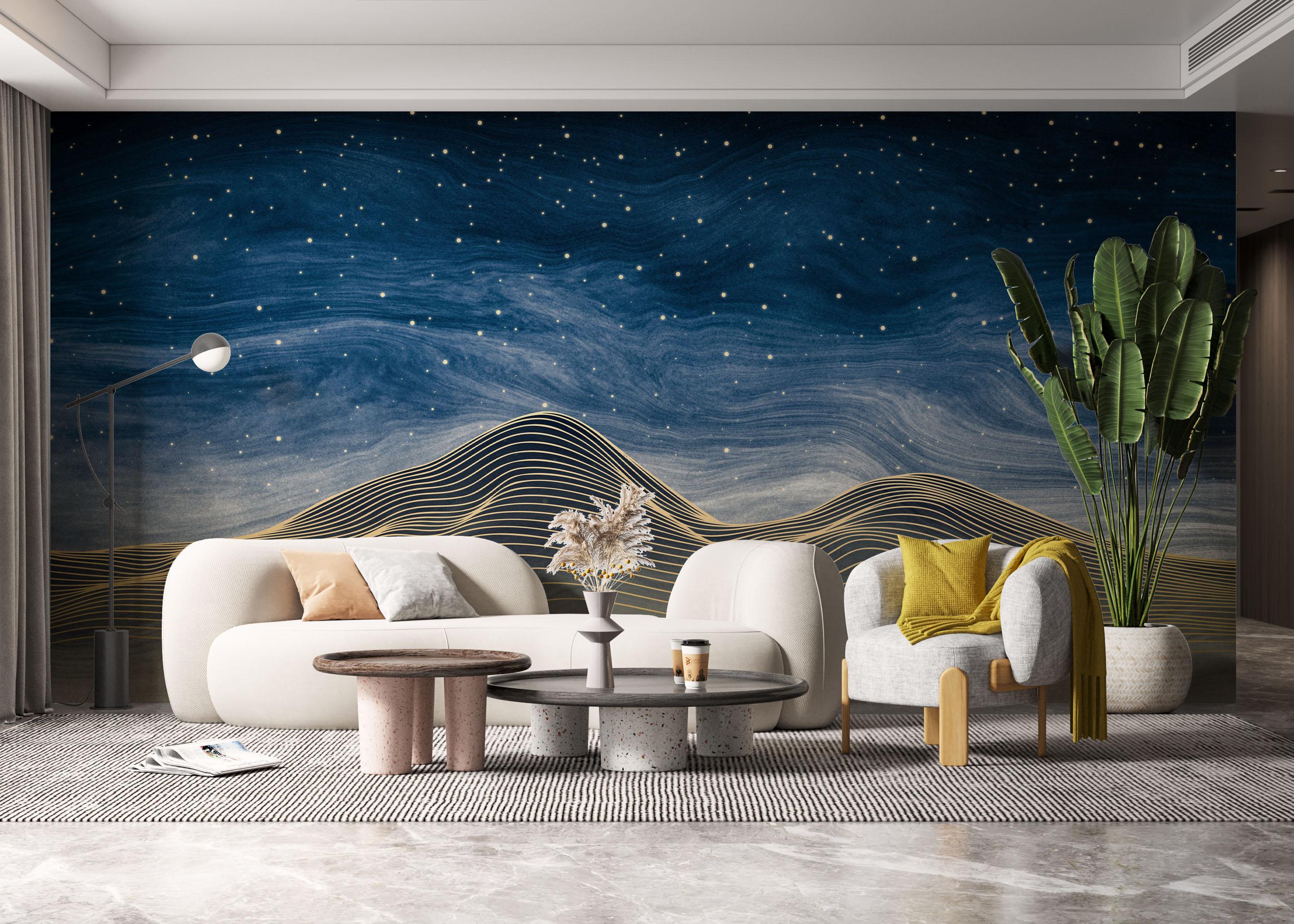 Fototapete Desert Night mockup 6