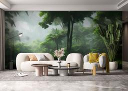 Foggy Day Jungle mockup 6