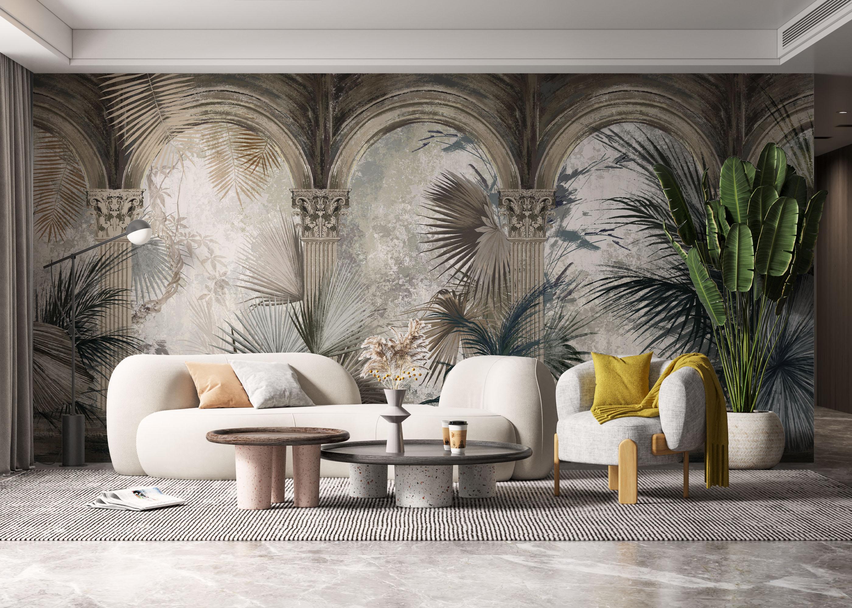 Fototapete Greek Colums mockup 6