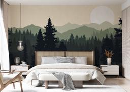 Forest Green Mountain mockup 7