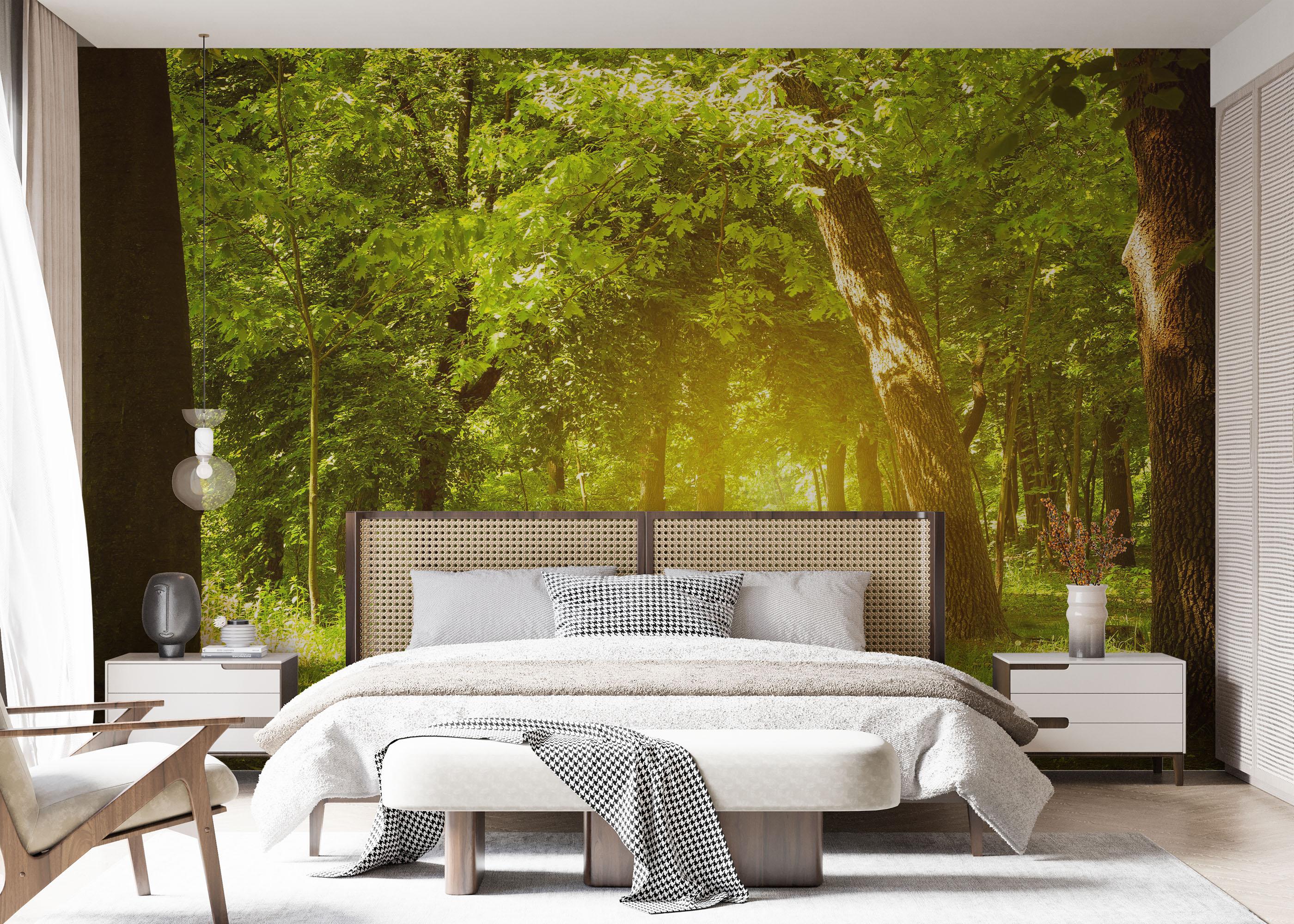 Fototapete Forest Road mockup 7