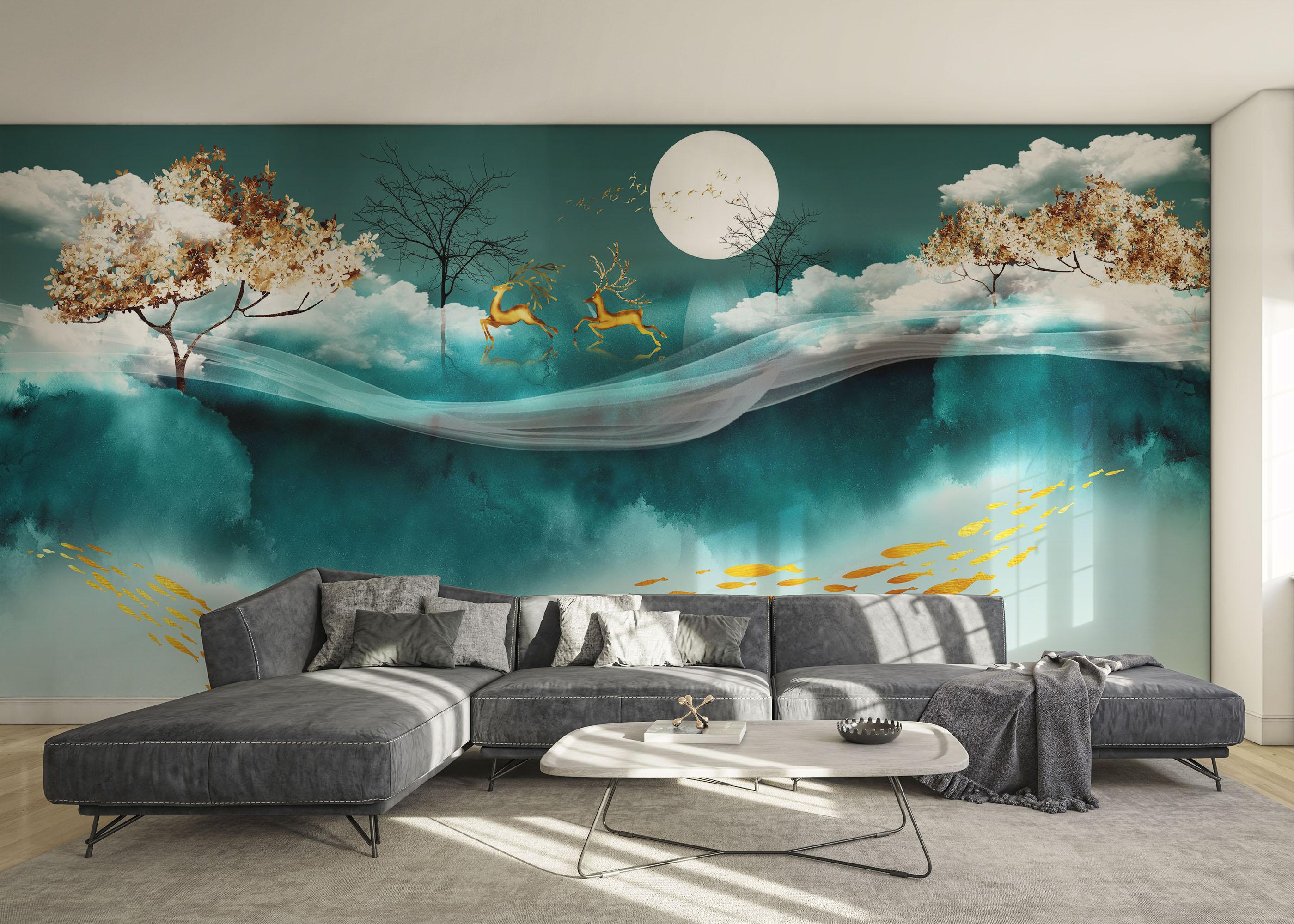 Fototapete Frozen Dream mockup 0