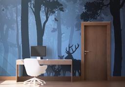 Blue Forest Deer mockup 1