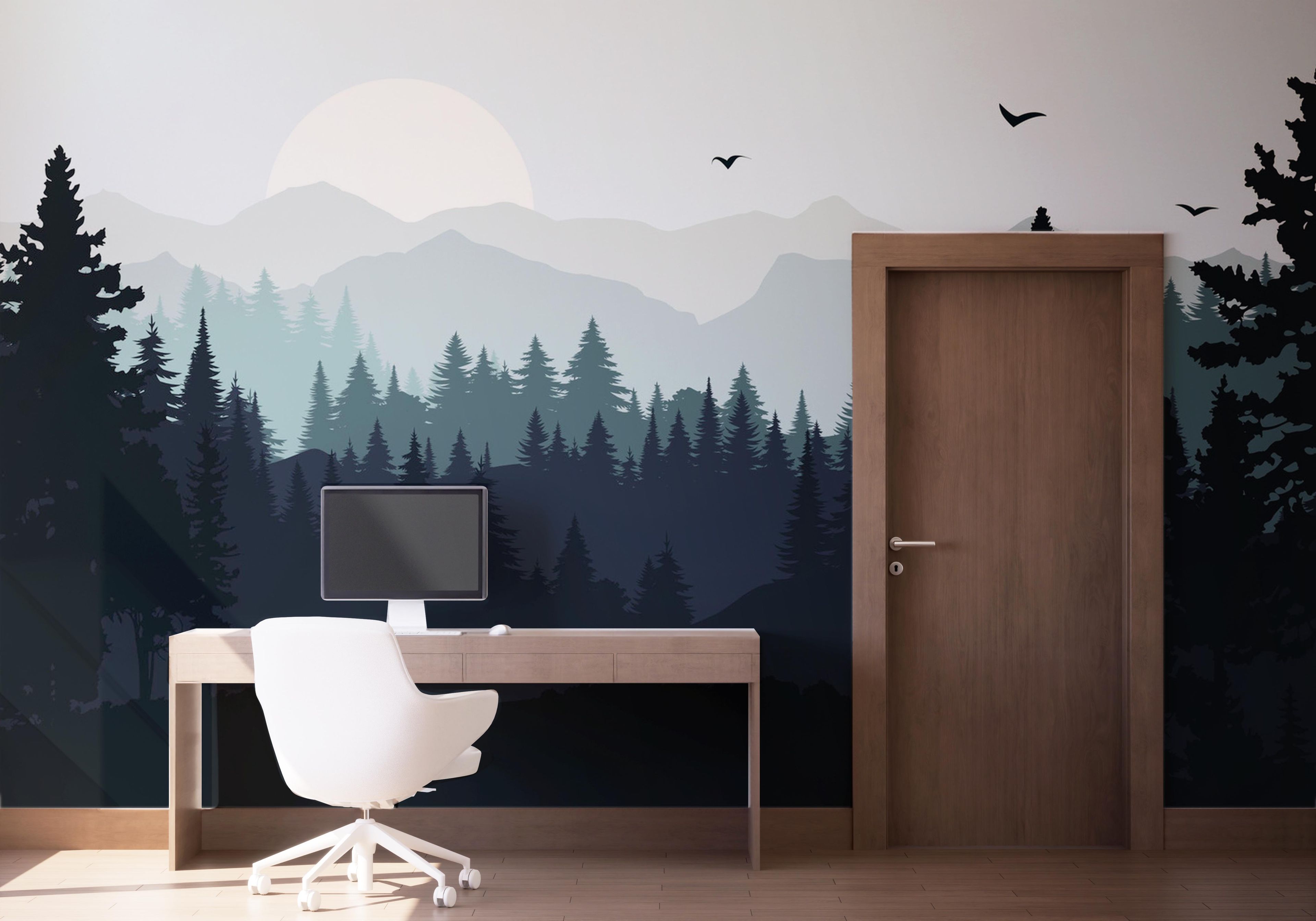 Blue Forest Mountain mockup 1
