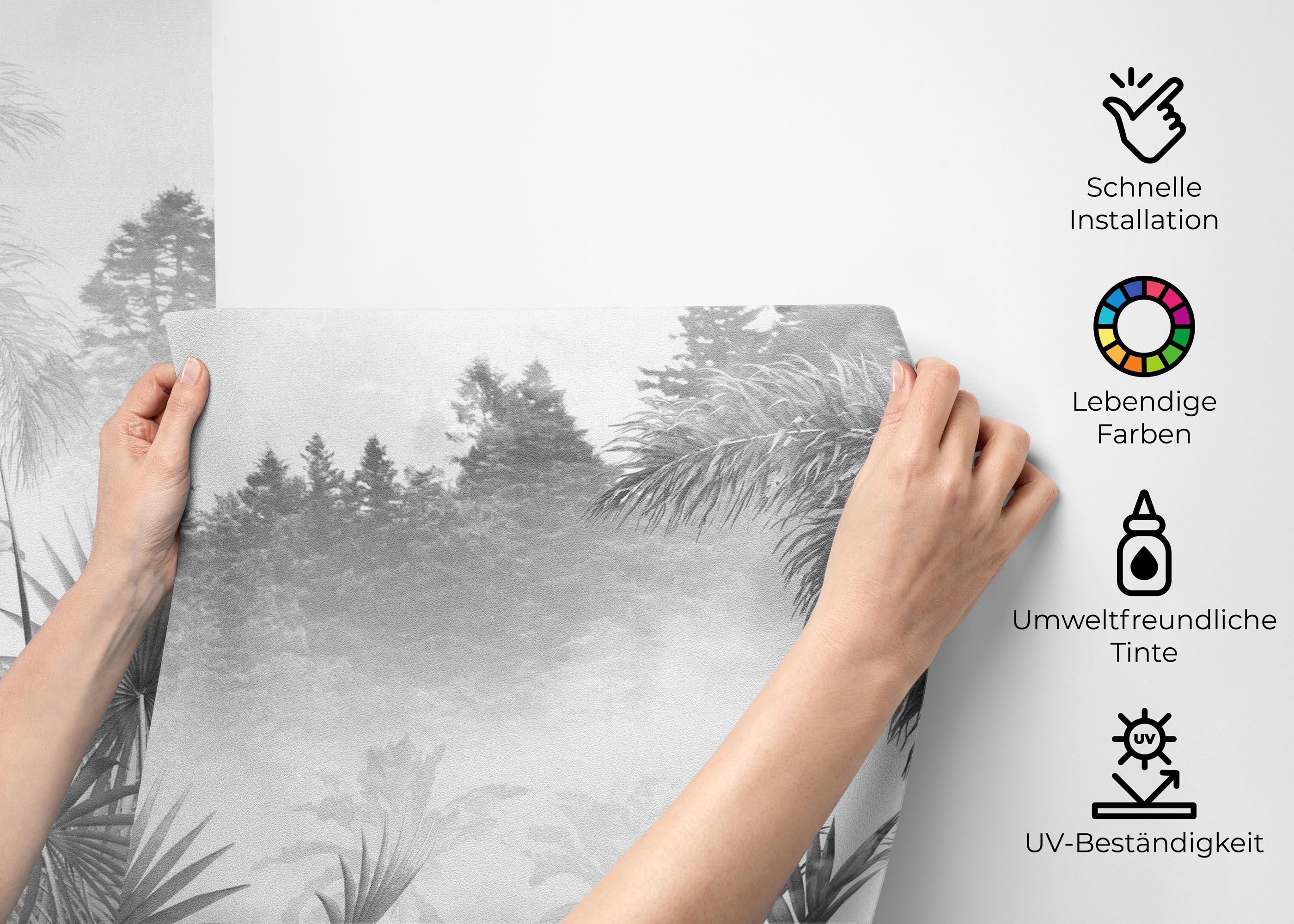 Fototapete Ash Forest mockup 2