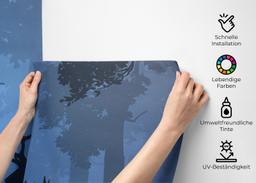 Blue Forest Deer mockup 2