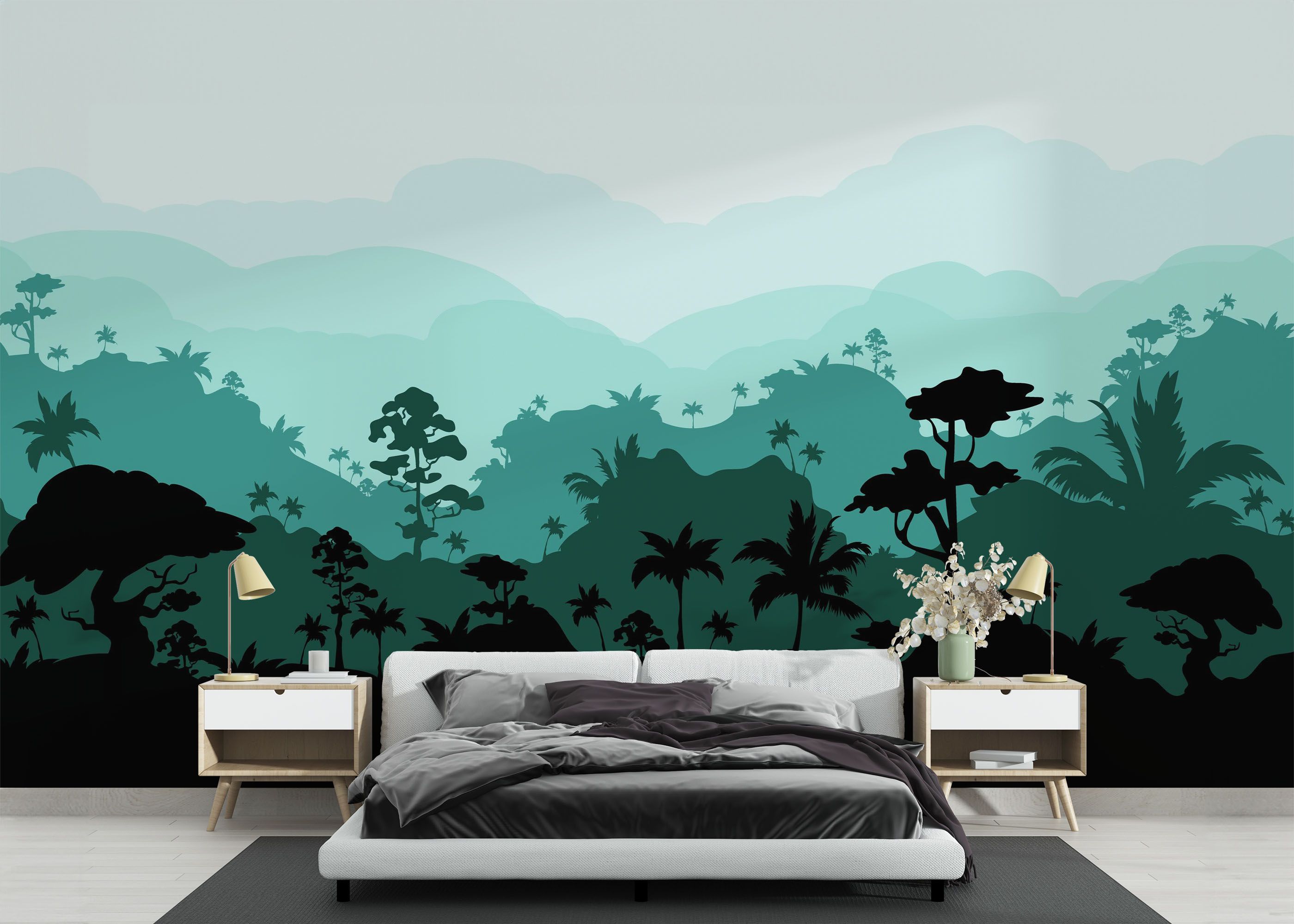 Black Green Forest mockup 3